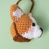 Corgi Dog's Head Car Hanging