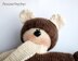 Waldorf knitted Bear doll for small babies