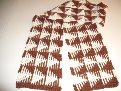 Spiked Arrowhead Scarf