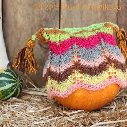 Autumn Joy Tassels Hat