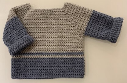 Baby Everett fall sweater