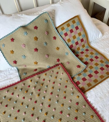 Trio of Baby Blankets