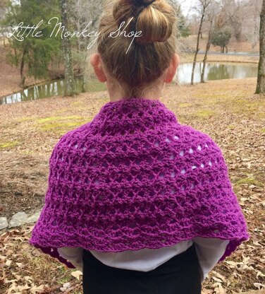 Girls Iris Shawl