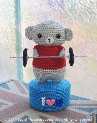 Chubby Bear Amigurumi Crochet Pattern