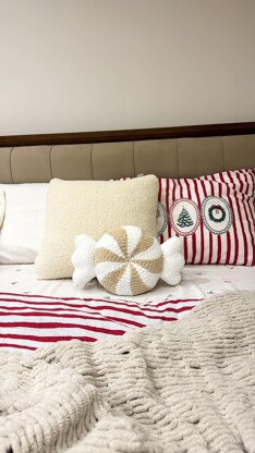 Wrapped Candy pillow