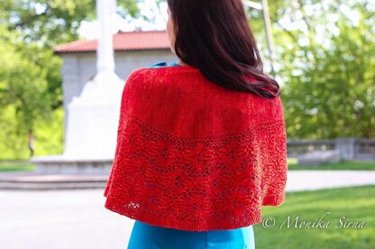 Tiger Lily Shawl