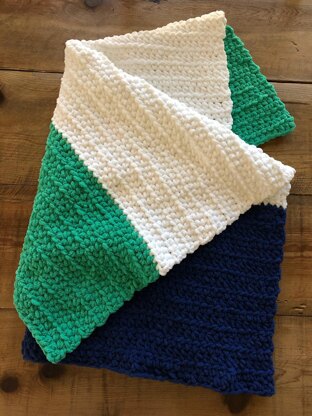 Color Block Baby Blanket