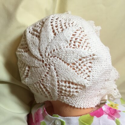 Lillian Bonnet & Booties - knitting pattern