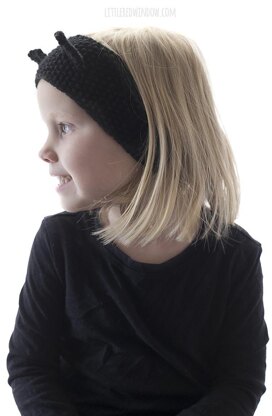 Little Black Cat Headband