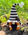 Black and white Halloween Witch