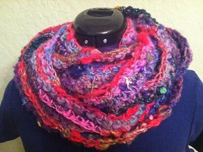 Handspun Sugar Rush Delights Scarf