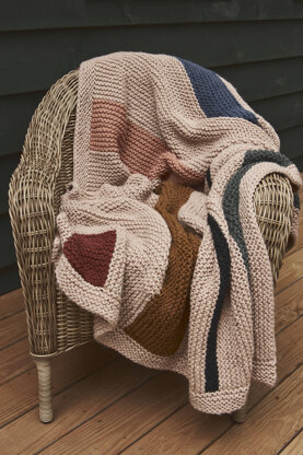 Rockwell Blanket in Lion Brand Hue & Me - M20289-TWH - Downloadable PDF