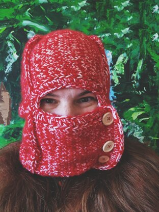 Winter Balaclava Knitting Pattern (Bulky Weight)