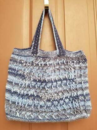 Cabled Zig Zag Bag