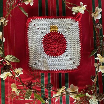 Christmas Ornament Potholder