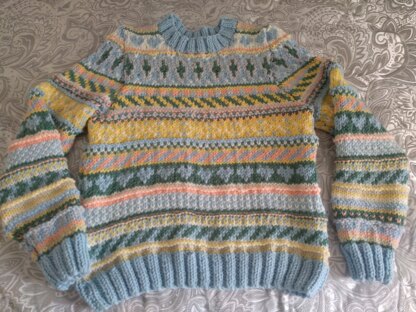 Ladies Fairisle sweater