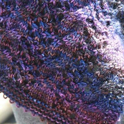 Midnight Lace Scarf