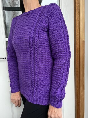 dk purple jumper