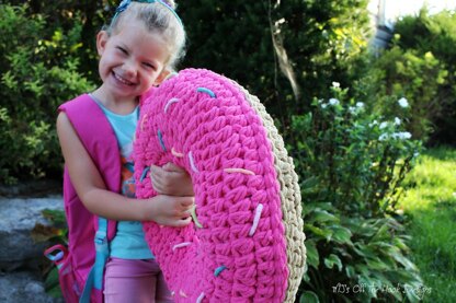 Bulky & Quick Donut Pillow