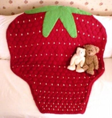 Strawberry Baby Blanket