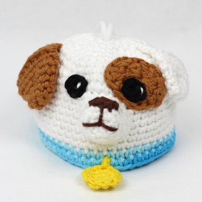 Paulie the Puppy Scrubby Amigurumi