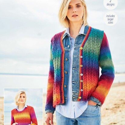 Jumper and Cardigan in Stylecraft Dreamcatcher  - 9731 - Downloadable PDF