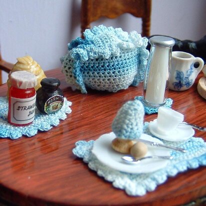 1:12th scale breakfast set