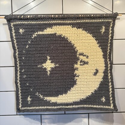 The Moon Tapestry Crochet Pattern