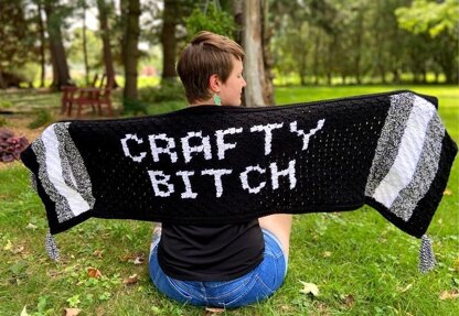 Crafty Bitch Pocket Shawl