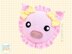 Pinky The Piggy Pillow