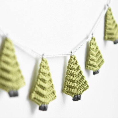 Christmas tree garland