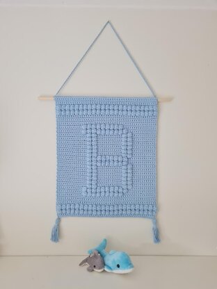 Letter B Wallhanging