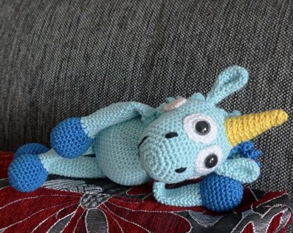 Crochet Pattern Unicorn Fluffy the II. !
