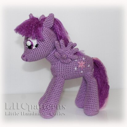 Twilight Sparkle Pony Horse Crochet Pattern