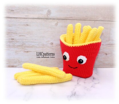 French Fries / Chips Crochet Pattern