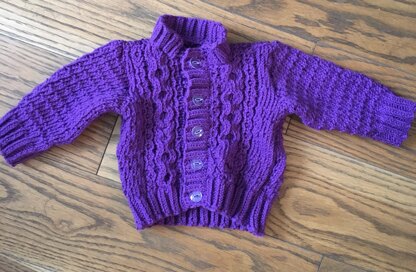 Cardigan for 2nd baby