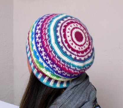 Fair Isle Love Beanie