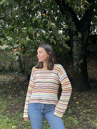 Color Shuffle Sweater