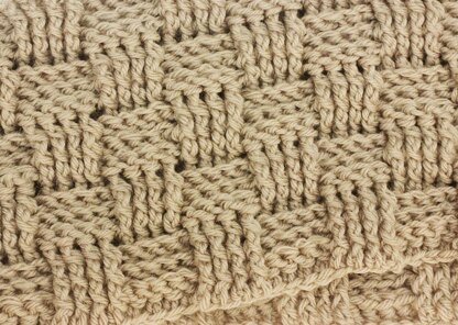 Crochet Basket Weave Cowl