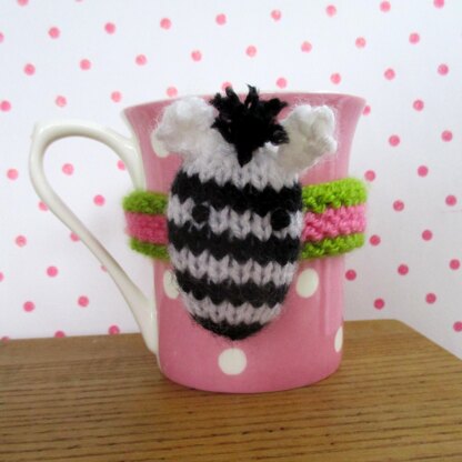 Fun Animal Heads - knitted topper, cosy, bracelet or brooch