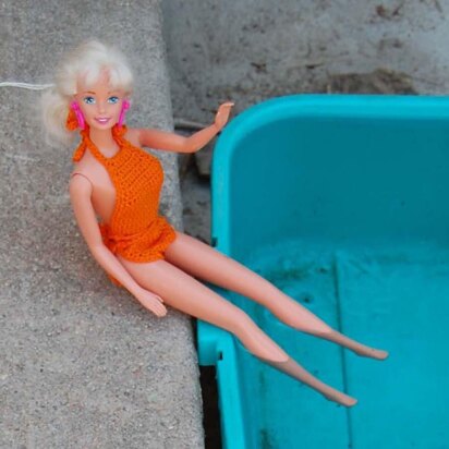 Barbie Tie Swimsuit