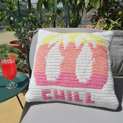 Summer Flip Flop Cushion