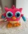 Owl and woodpecker toys