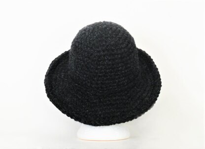 Wide Brim Winter Hat # 88