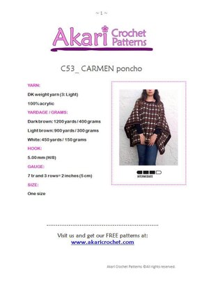 The CARMEN poncho _ C53