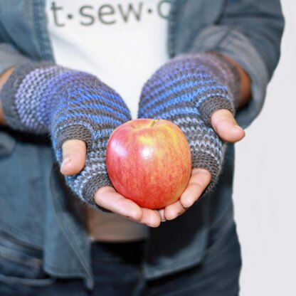 Kaleidoscope Fingerless Mitts