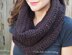 Crochet Infinity Scarf, Cowl/Hood