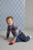 Kid's Bengt Cardigan - Knitting Pattern For Kids in MillaMia Naturally Soft Merino by MillaMia