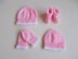 Marianna's Little Baby Hat, Mittens & Bootees Set