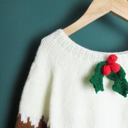 Kid's Christmas Pudding Jumper